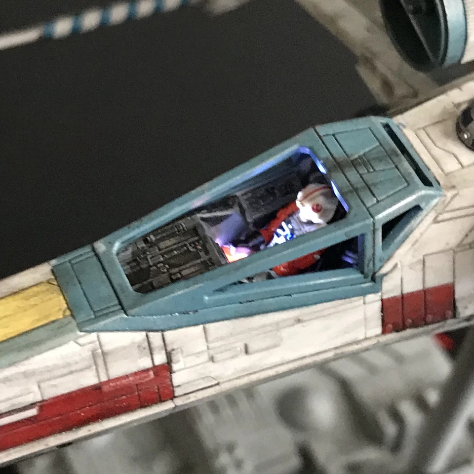 *LIGHTING KIT ONLY* for Bandai Star Wars 1/72 X-Wing Starfighter (Luke’s) - Image 4 of 4