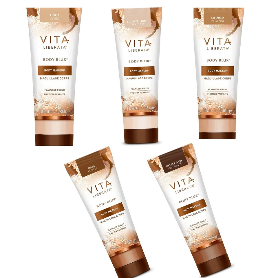 Vita Liberata Body Blur Body Make up Flawless Finish Choose Shade 100ml New