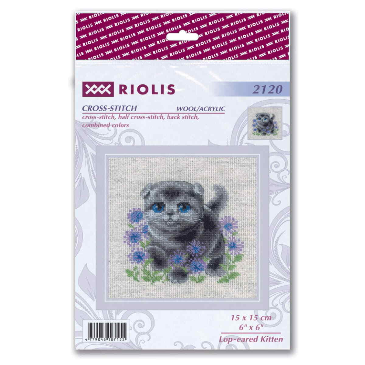 Kit Punto Croce RIOLIS 1861 – Il Piccolo Principe, Schema Contato 14 Count, Dimensioni Finite 21x30 Cm, Set Completo Con Materiali Di Alta Qualità