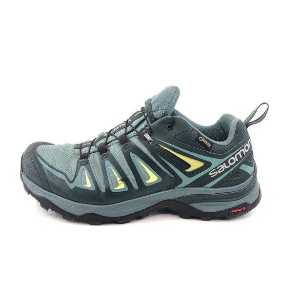 Salomon X Ultra 3 Low GTX Hiking Shoes Womens Size 7.5 EUR 39.1 3 Arctic Outdoor