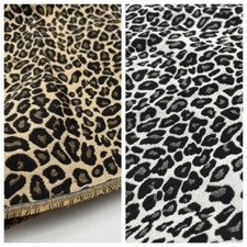Leopard Spots French Jacquard Tapestry Upholstery Decorative Fabric for Sewing