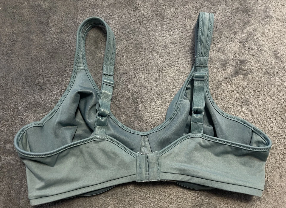 Sujetador con aros Bali verde sin almohadillas talla 34D Foto 3 de 4