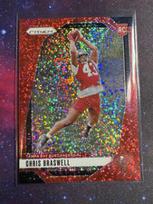 CHRIS BRASWELL 2024 PANINI PRIZM Red Sparkle RC PARALLEL SP #320