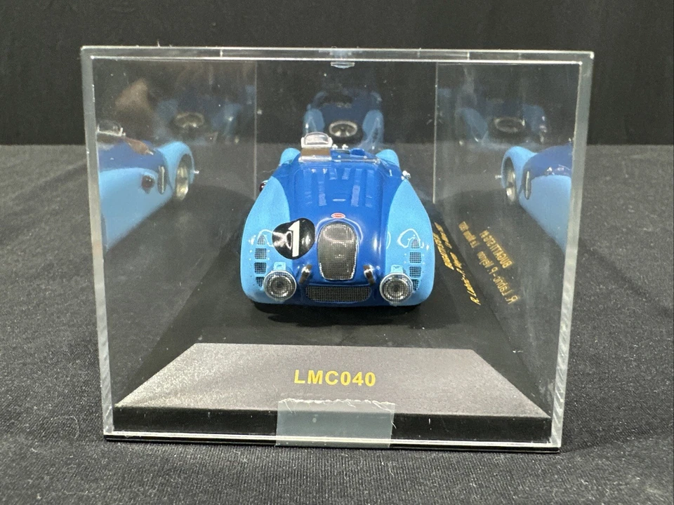 Ixo 1/43 Bugatti 57G #1 Le Mans 1937 Labric Veyron fundido a presión A937 azul Foto 3 de 4