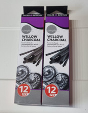 2 Packungen à 12 Stück Zeichenkohle aus Weide von DalerRowney simply