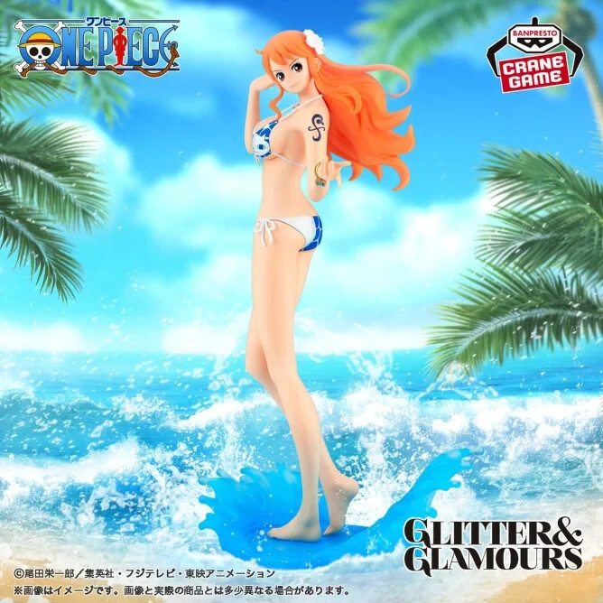 BANPRESTO One Piece GLITTER&GLAMOURS SPLASH STYLE NAMI Figure from