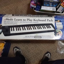 NEW eMedia Learn to Play Electric Keyboard Pack OPEN BOX WORKS W/WIN  MAC
