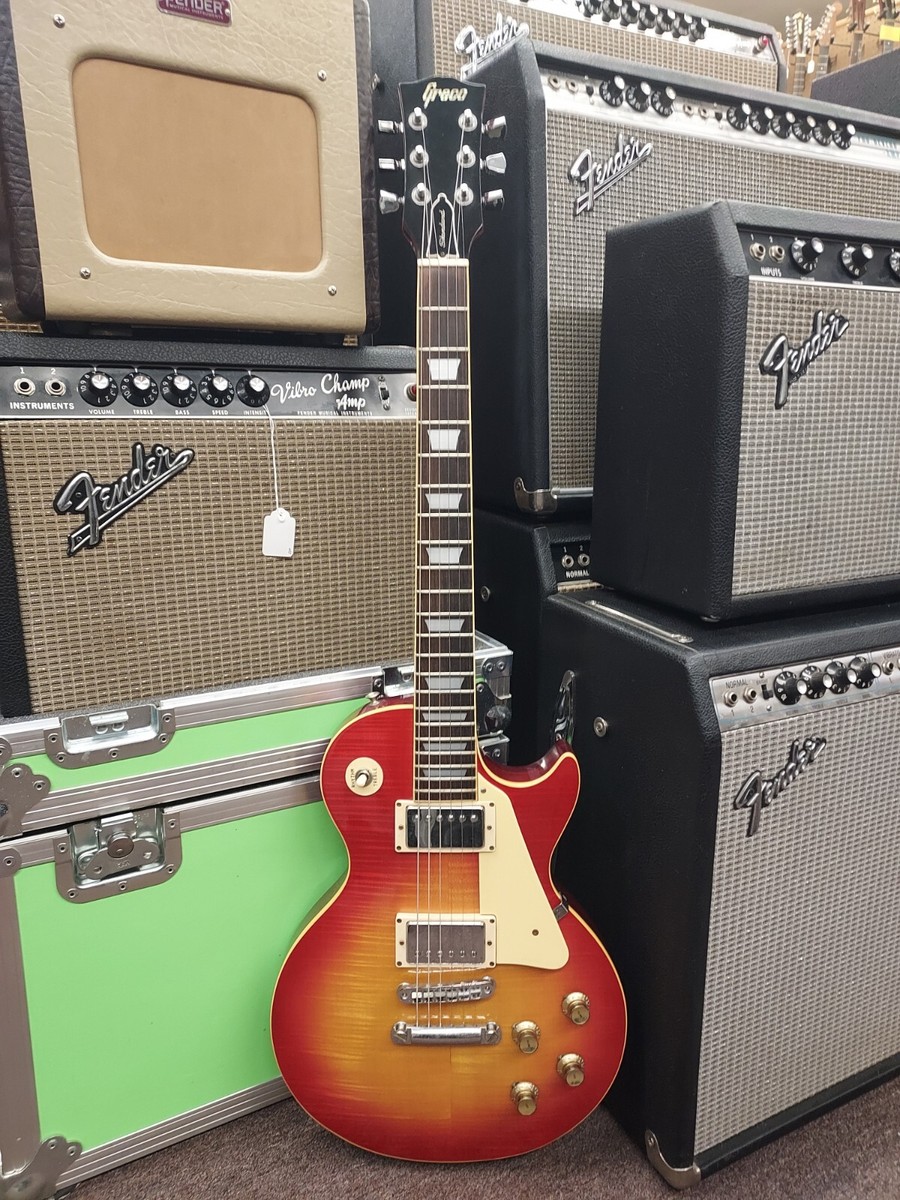 Vintage 1978 Greco EG 500 Les Paul Standard Flametop Guitar Vintage 1978 Greco EG 500 Les Paul Standard Flametop Guitar