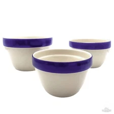 Over And Back Indoor Outfitters Pottery Nesting Mixing Bowl (s) Set Of 3