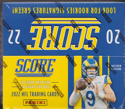 Panini 2022 Score Football Retail Box - 24 Packs