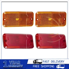 TYC Side Marker Light Assembly Front & Rear for Chevrolet G20 1985-1995 4/lot