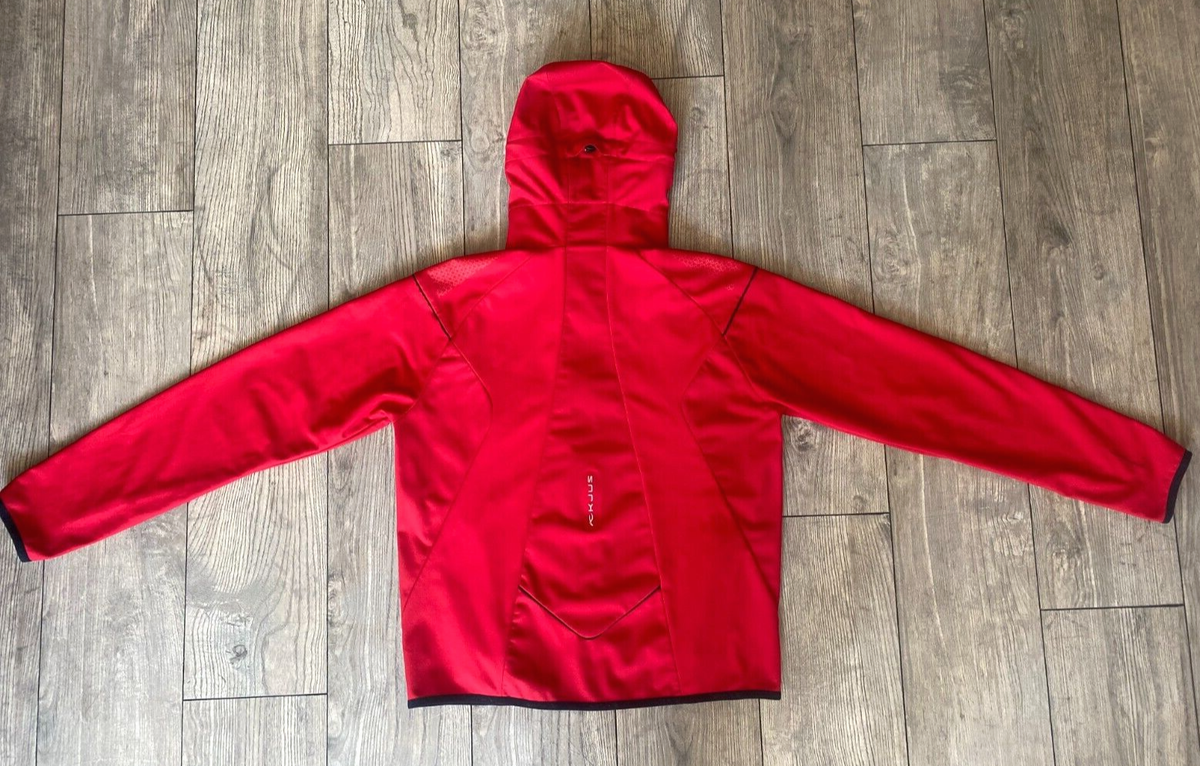 KJUS SoftShell Waterproof Jacket Red Men's size 50M lightweight