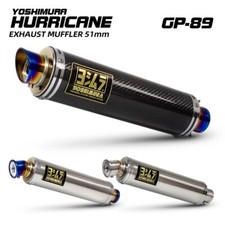 Tubo scarico moto Yoshimura Hurricane GP-89 per 390duke 752s fz150 R3 mt07