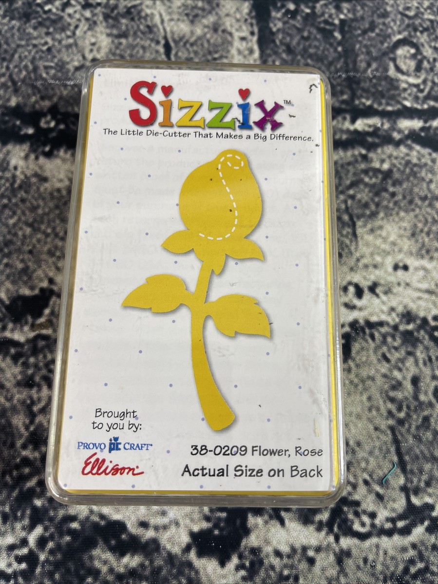 Sizzix FLOWER ROSE Dies # 38-0209 | eBay