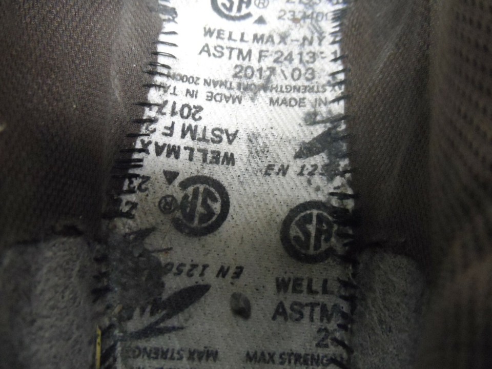 Caterpillar Men's Argon Comp Toe LaceUp Work Shoe Dark Brown Size 7.5W