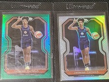 2021 Panini Prizm WNBA Green & Silver Parallels Jasmine Thomas