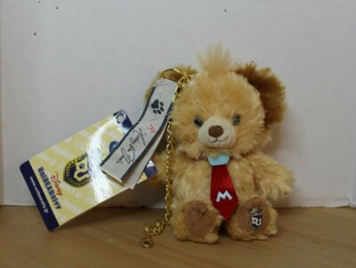 Japan Disney STORE Doll Plush Unibearsity Bear Ludwig Von Drake 