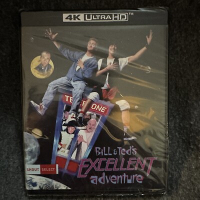 Bill & Ted's Excellent Adventure 4K Ultra HD (Shout Select) New Sealed