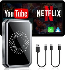 3 In1 Magic Video Box for Streaming Wireless CarPlay AI box Android Auto Adapter
