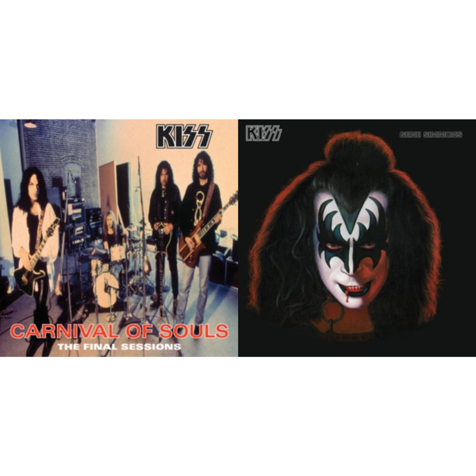 Kiss Carnival Of Souls & Gene Simmons New LP Vinyl Bundle