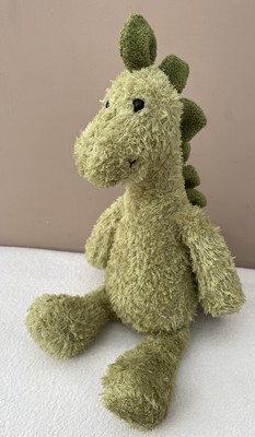 Jellycat Medium Dippy Dino Comforter Soft Toy Baby Green Dinosaur Soother | eBay