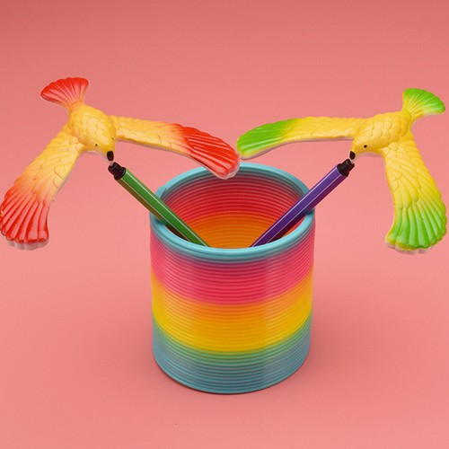 Finger Balance Bird 10pcs Kids Party Favors Finger Balancing Toy - Imagen 7 de 12