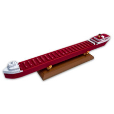 12&rdquo; SS Edmund Fitzgerald Model With Removable Stand Titanic Toy Co Titanic Model