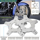 Enforcer Brake Rotor 5 Bolt Hub Adapter For Harley Touring Street Tri Glide FLHX