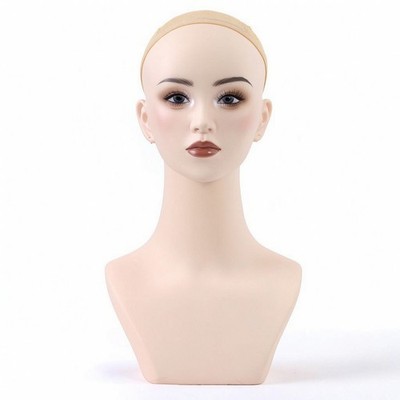 Perückenkopf mit Schultern stabil Schmuckbüste professionell für Fotostudio