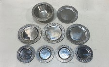 Bundle lot of 9 Made in Mexico Plates Model 3015-SOLD AS IS