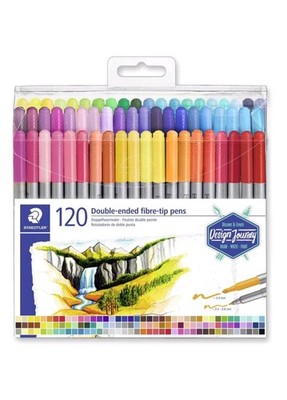 STAEDTLER Fasermaler duo 3200 TB120 - 120 Farben