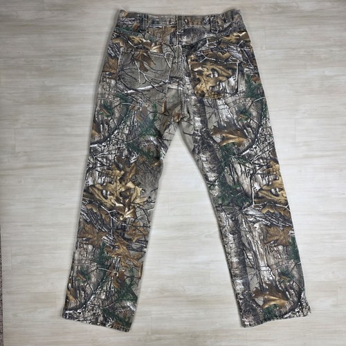 Realtree Xtra Camo Hunting Pants Jeans Men’s Size 32 x 32 - Picture 2 of 8