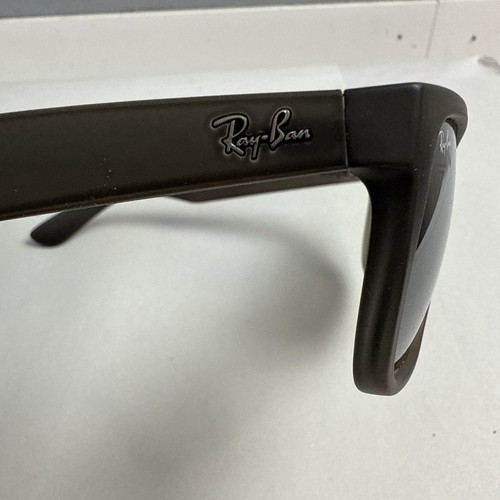 Ray-Ban Justin Rb4165 858/88 54/16 Sunglasses Rubber Gradient Grey - Picture 3 of 11