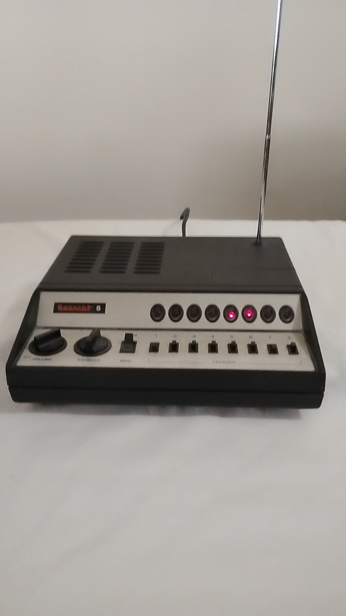 Vintage Bearcat 5 Scanner BC-5 Made in USA With Weather Band WORKS