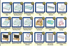 Webkinz Classic beds, and misc. PLEASE leave note in reply to seller
