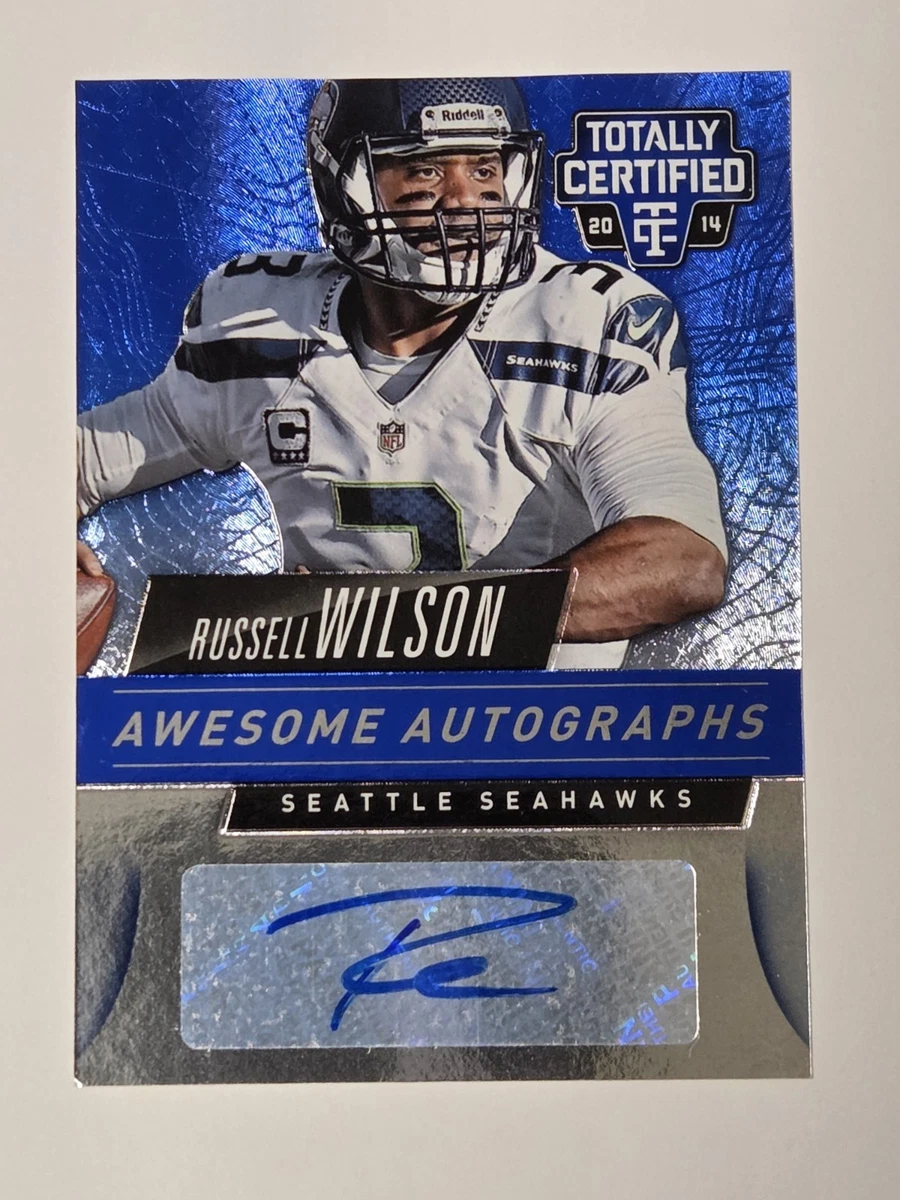 Russell Wilson Autograph Football Trading Cards for sale | eBay