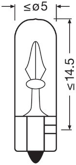 GLÜHLAMPE INNENRAUMLEUCHTE 2721 FÜR VOLVO V70IC70I850 ISUZU TROOPER/II/Open 2.3L - Bild 4 von 12