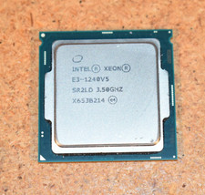 Intel Xeon E3-1240 V5 3.50GHz Quad-Core 8MB LGA 1151 CPU P/N: SR2LD Tested