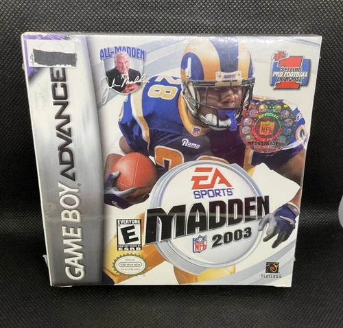 Madden NFL 2003 (Nintendo Game Boy Advance, EA Sports, BRAND NEW SEALED IN BOX