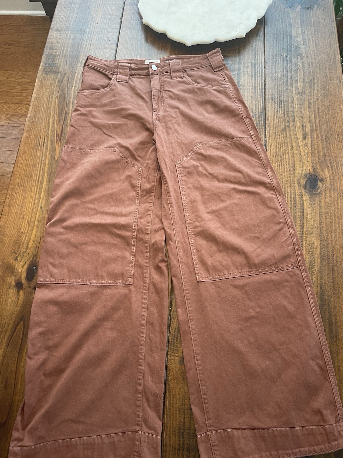 Anthropology Pilcro Double Knee Brown Pants Size 30￼