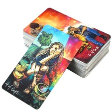 Tarot card deck 78 cards full color and guidebook is a healing tool guide