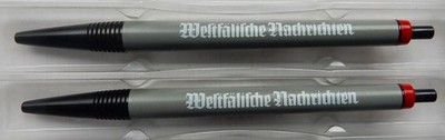 2 Kugelschreiber ROTRING ''DORMA''-Westfälische Nachrichten-edle Raritäten-top