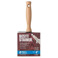 Bestt Liebco Bestt Stainer 4 In. Tapered Stain Brush 551480600 Bestt Liebco
