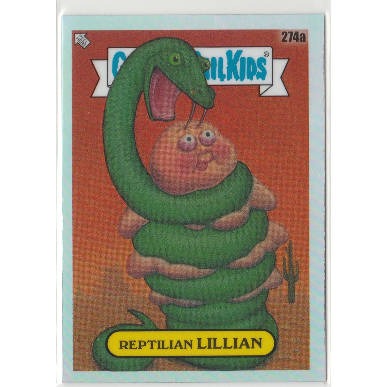 Reptilian Lillian #274a Refractor GPK Chrome Series 7 CS7 2024