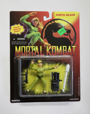 Hasbro Mortal Kombat Sonya Blade Action Figure w/ Missile Launcher 1994