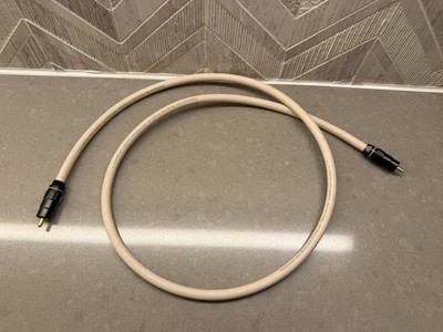 Transparent Audio High Resolution 75-Ohm Digital Link RCA/RCA Cable 1m  