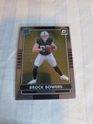 2024 Optic Brock Bowers Rated Rookie #7 Retro 2014 Series Las Vegas Raiders