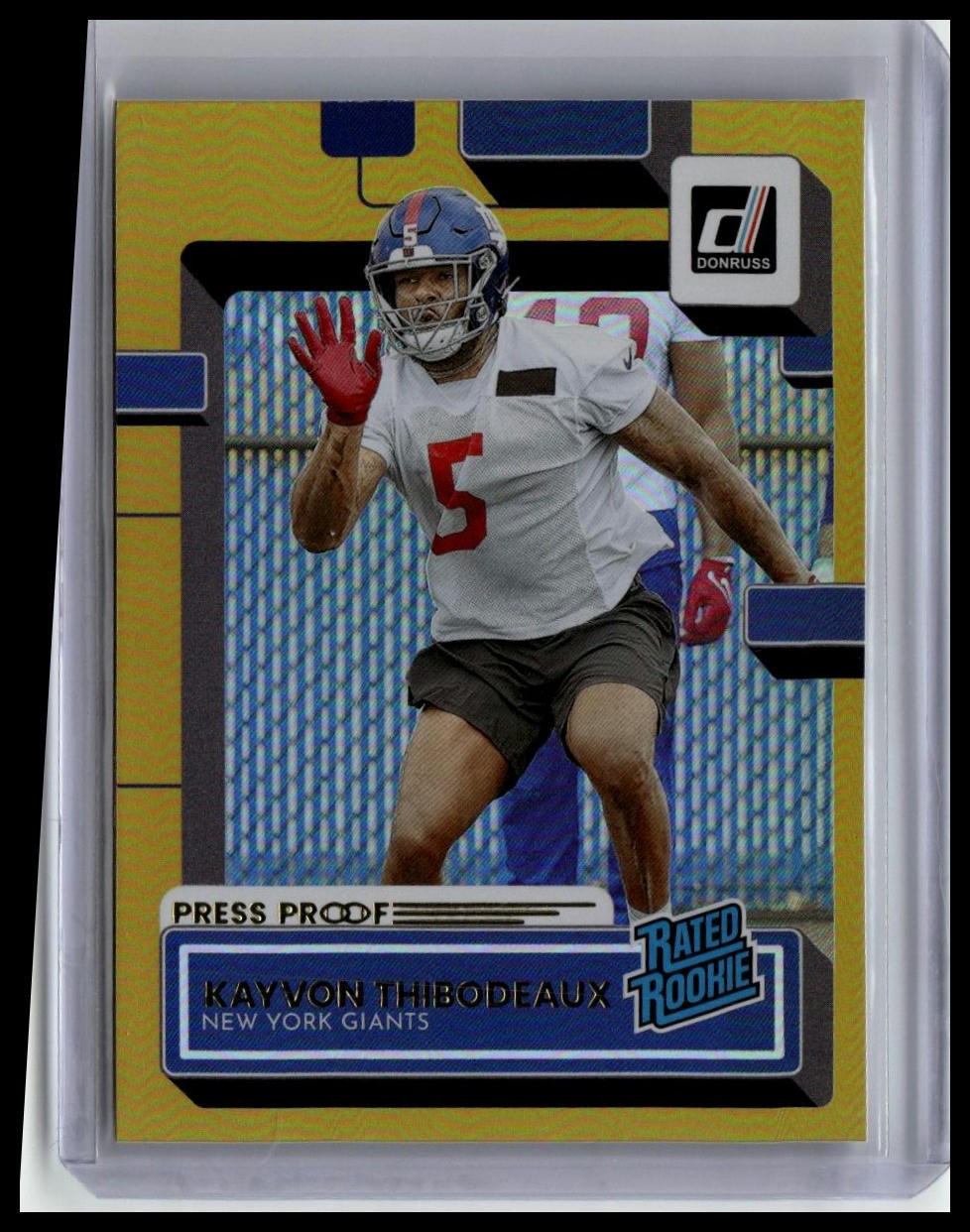 2022 Donruss #352 Kayvon Thibodeaux Premium Press Proof