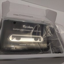 Reshow Cassette Player   Portable Tape Player Captures MP3 Audio Music via USB