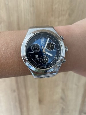 Swath Irony Quarz Herrenuhr Chronograph Vintage